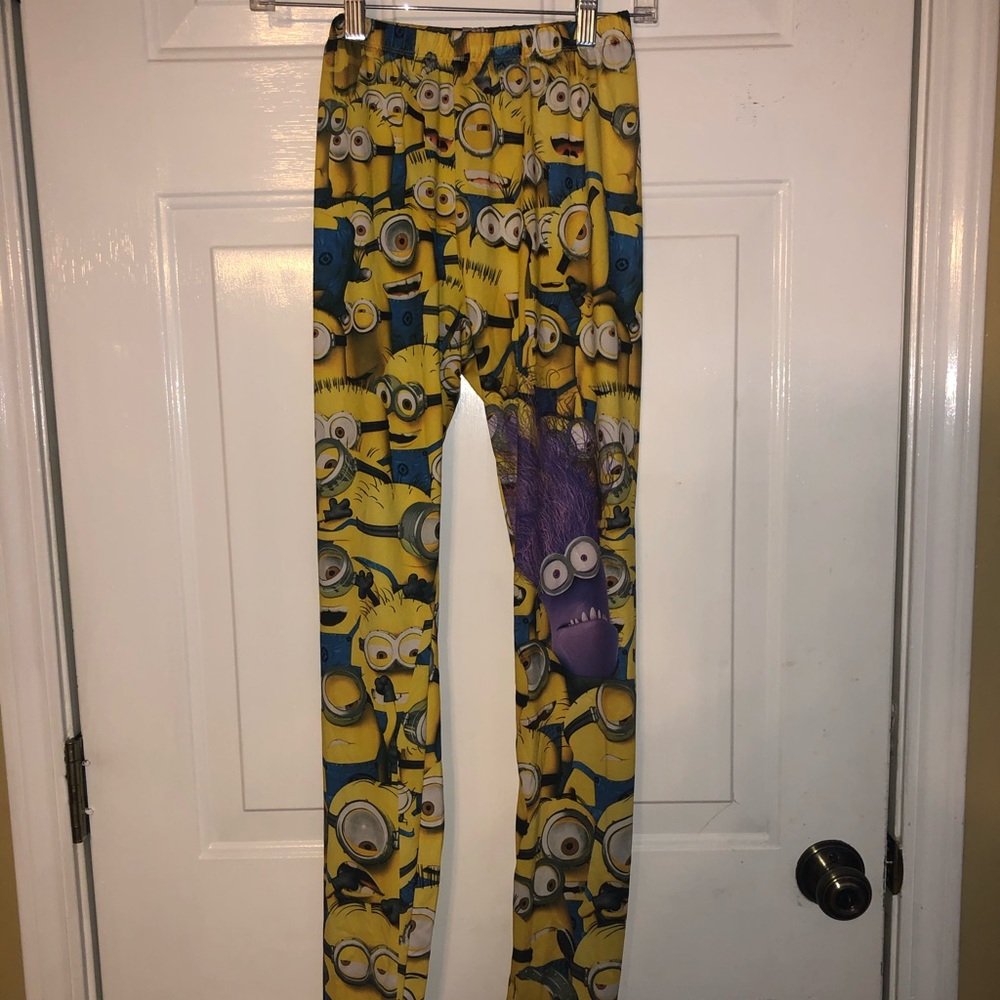 Despicable Me Minion Made Leggings